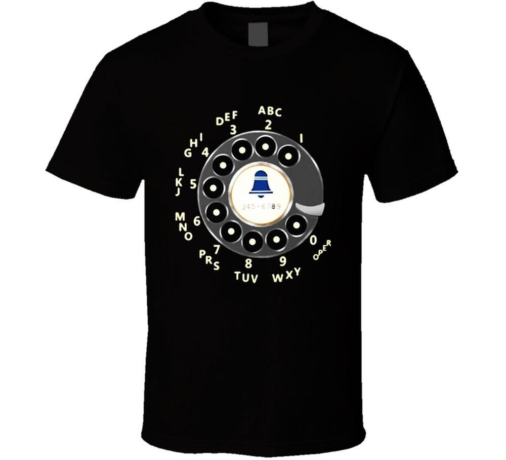 Rotary Dial Telephone T Shirt Unisex T-Shirt