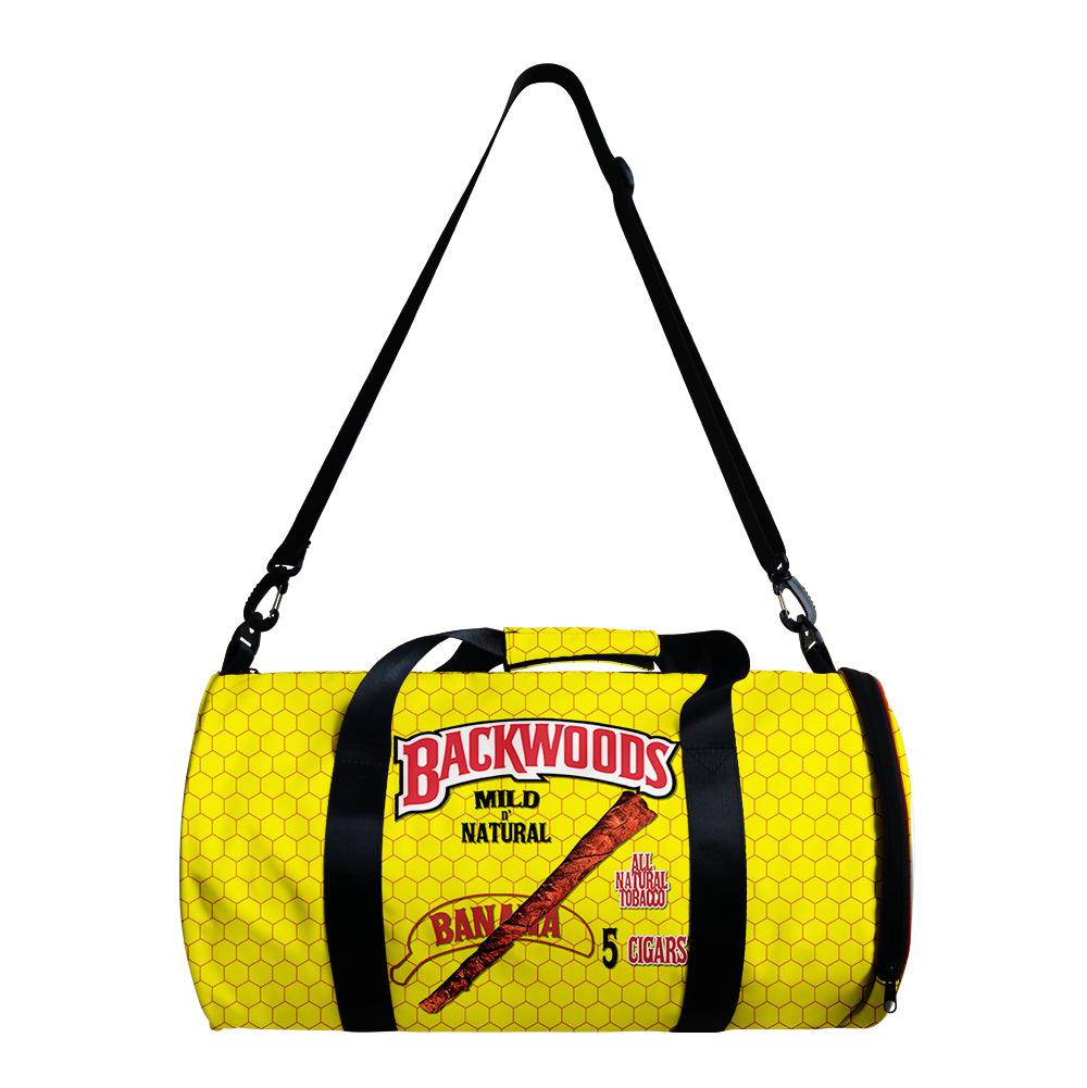 Fashion 3D Cylinder Bag Backwoods Cigar Cylinder Bag, Sports Rainproof Messenger Portable Cylinder Bag
