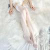 Thigh High Stocking for Women Sheer Nylon Lace Top Pantyhose Anti-slip Over-Knee Silky Stocking