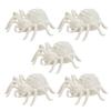 2/3/5Pcs Halloween Glowing Light Two-Color LED Design Spider Shape Night Light Portable Lightweight Halloween Decoration