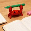 Подставка для ручек в виде краба, милый 3D органайзер для стола для ручек, карандашей, очков, декоративный подарок для детей, взрослых, школьные и офисные принадлежности