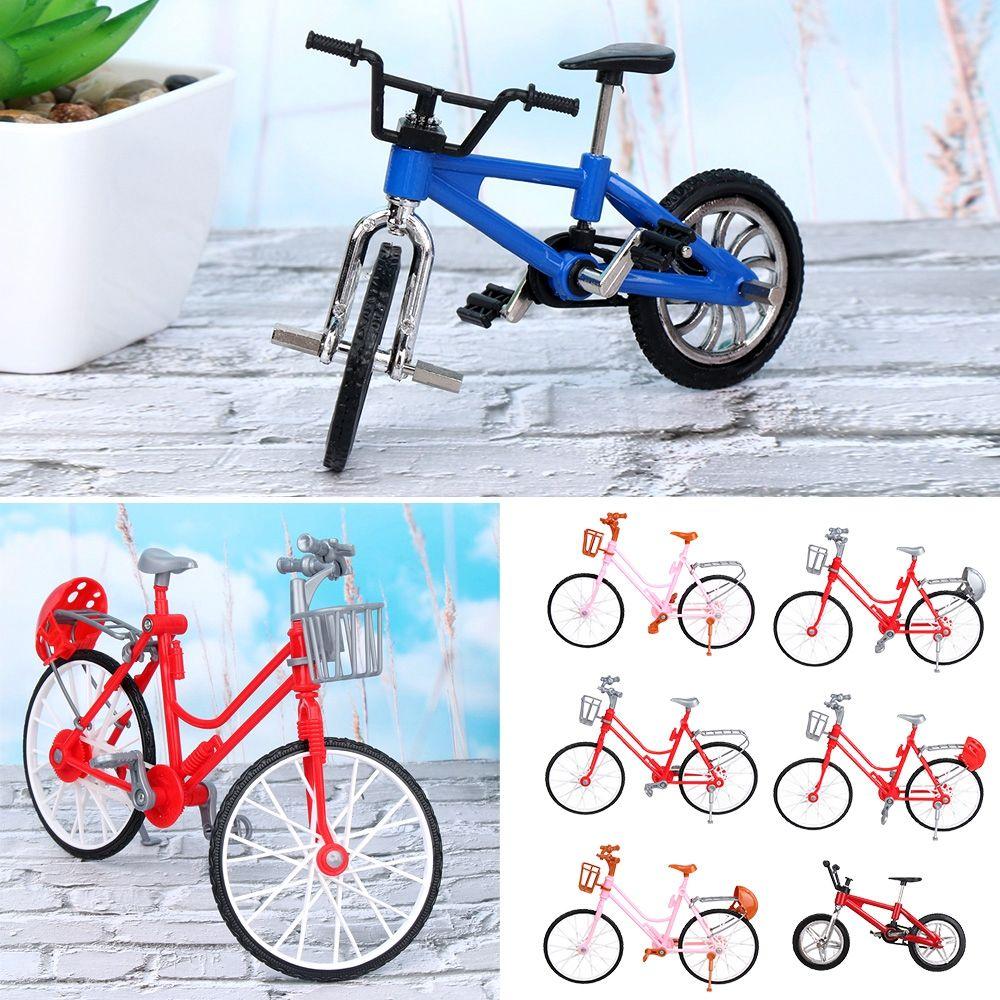 14 Styles Mixed Style Dollhouse Doll Accessories Doll Bicycle Outdoor Sports Toy Plastic Bike