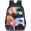 Spacious Jujutsu Kaisen Backpack For Kids With Lightweight Oxford Fabric