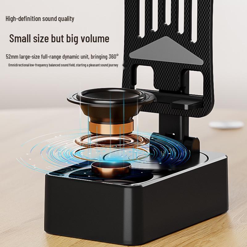 Многофункциональный умный Bluetooth-динамик и подставка для зарядки мобильных телефонов