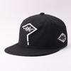 Flat Brim Baseball Cap Hip Hop Style Embroidered Sun Hat Men Women