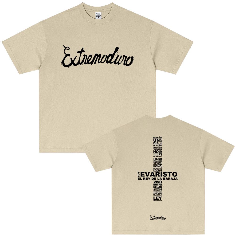 Limited Rock Band Extremoduro Tshirts Men Women Fashion Gothic Oversized T Shirts Male Casual Vintage Short Sleeve Tee Shirt