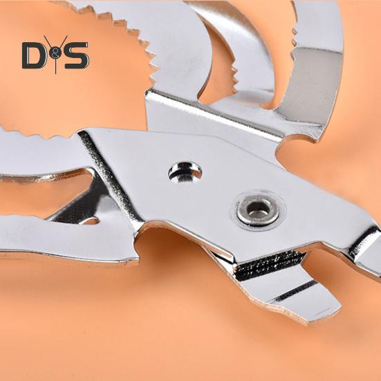 Открывалка для банок серебристого цвета, многоцелевая, многофункциональная, инновационная открывалка для банок