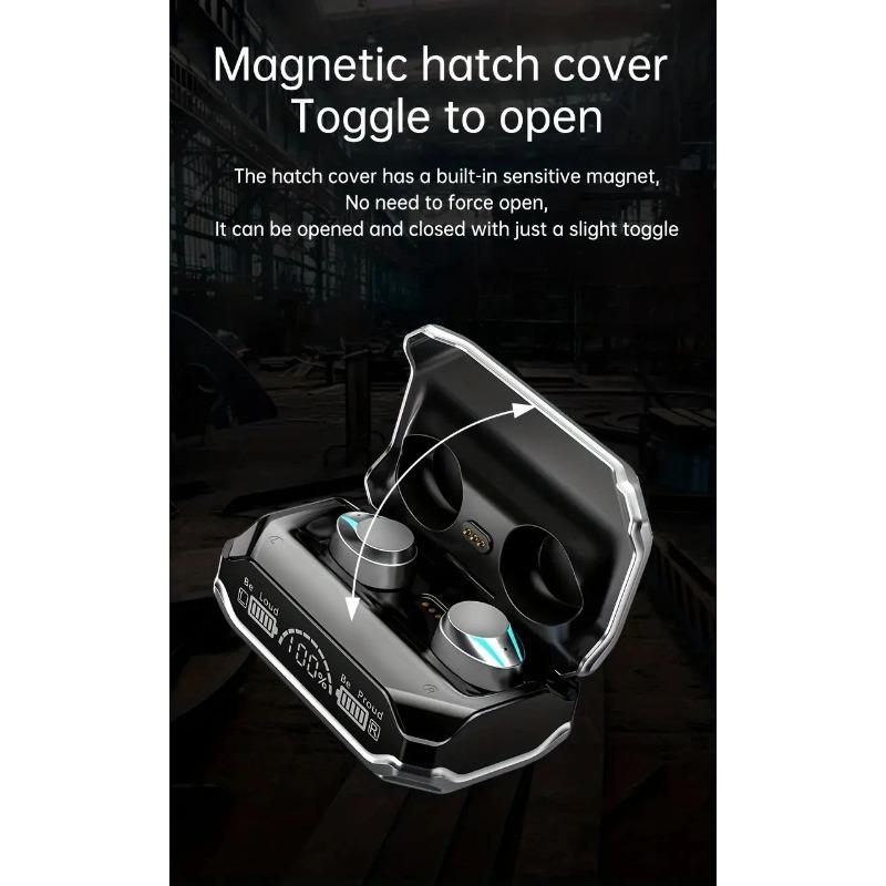 Bluetooth-наушники TWS Беспроводные наушники с шумоподавлением и аккумулятором емкостью 3500 мАч Спортивные гарнитуры с микрофоном