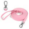 2M/3M/5M/10M PVC Long Dog Leash for Large Medium Dogs Waterproof Easy Clean Spiral Snap Ring Running Training Pet Lead