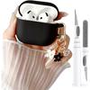 Olytop Cute Airpods Pro 3 Case Cover for Girl Women, Compatible Airpod Pro 3rd Generation with Flower Keychain&Cleaning Pen, Soft Silicone Protective