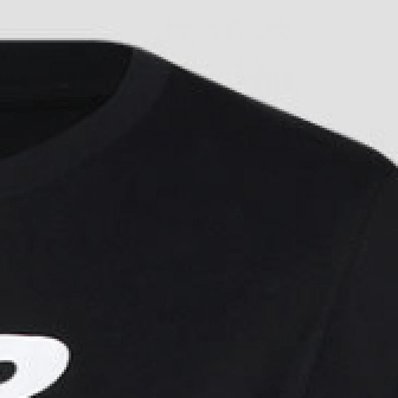 New Balance Женская футболка с коротким рукавом SPORTS ESSENTIALS с логотипом из джерси, черная, WT41502 BK