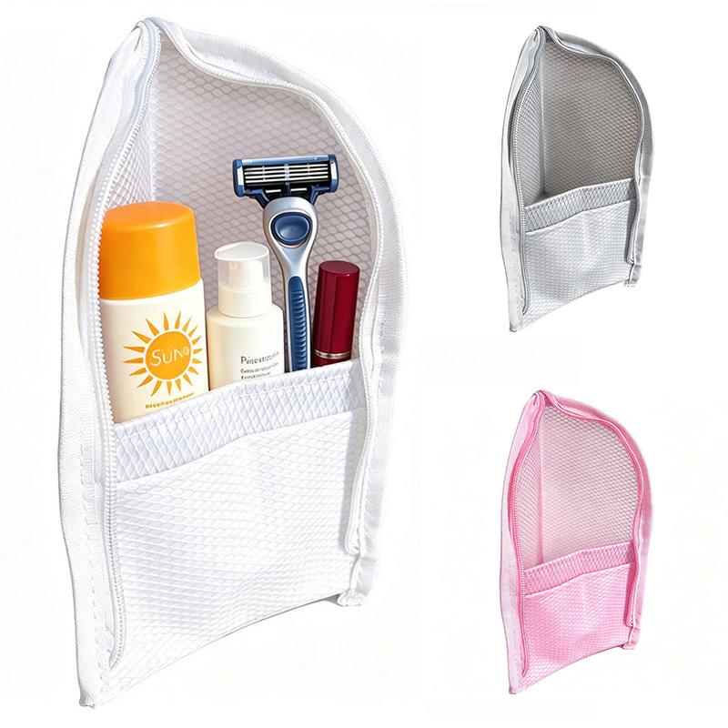Xiaomi Travel Zipper Toiletry Bag Stand-Up Toiletry Organizer Cosmetic Toothpaste Toothbrush Storage Bag Mesh Breathable Toiletry Bag450000