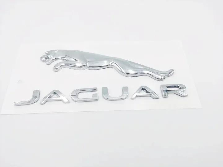 car logo car sticker Suitable for Jaguar XF XE F-PACE E-PACE F-TYPE rear trunk logo JAGUAR English lettering F-PACE modified HH1