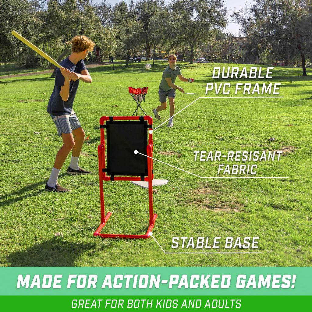 Мишень GoSports Baseball Strike Zone для пластиковых мячей, совместима с Blitzballs и Wiffle Balls