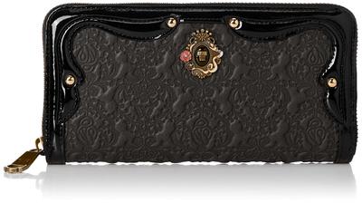 Длинный кошелек Serpent Black F [ANNA SUI] женский