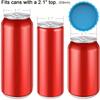 6 Pack Silicone Soda Can Lids Silicone Can Lids Beer Can Lids Juice Drink Can Protective Covers Reusable Fits Standard Cans