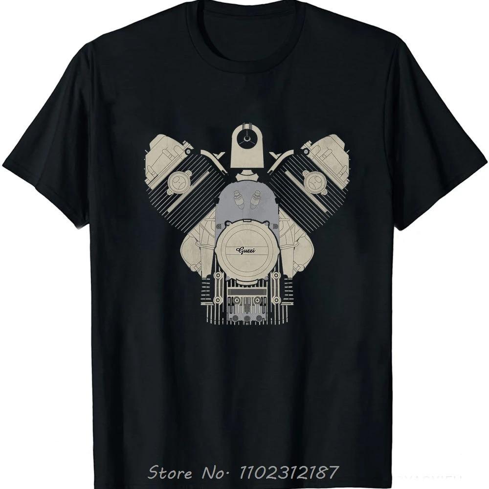 Men Boxer Engine R1200gs 1200 Gs R Adventure R1200rt Rt R R1200r T-shirt Casual Cotton T Shirt Fitness Tops Tees O-neck Tshirt