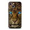 Роскошный чехол для телефона Tiger Lion Leopard для iPhone 13 15 14 12 11 Pro MAX XR X SE XS 7 8 Plus, силиконовый черный защитный чехол