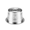 Coffee Capsules Refillable Pods Refillable Coffee Capsules Stainless Steel with Spoon Brush for K Fee Espresso Machines
