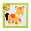 1 Set Children Kids 3D Puzzle Wold Cartoon Animals Shape DIY Educational Toy