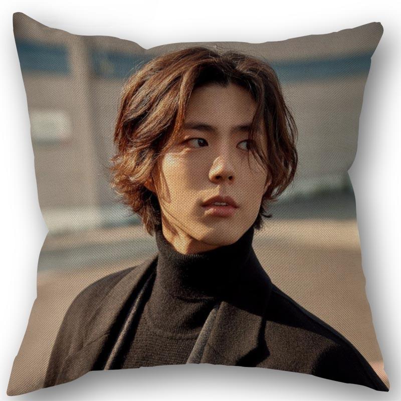 Новая наволочка Kpop с изображением Пак Бо Гома, хлопково-льняная ткань, квадратная наволочка на молнии 45х45 см, свадебная декоративная наволочка
