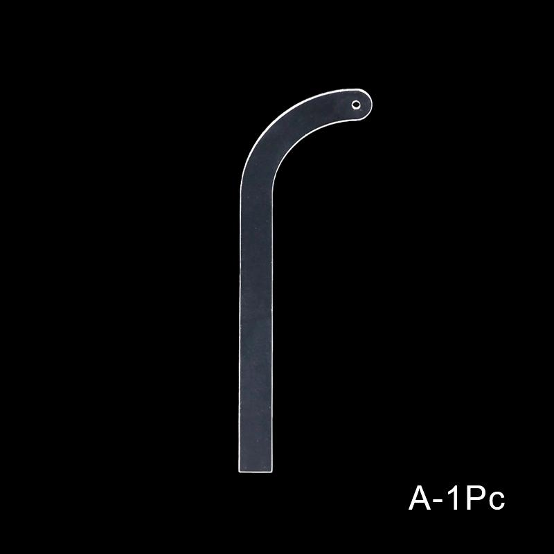 1/5 шт. Прозрачная акриловая подставка-держатель для серег, Стойка, Палочка для демонстрации эффекта ношения серег, Палочка для примерки ювелирных изделий