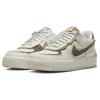 Nike Женские кроссовки Air Force 1 Shadow Leopard кремового цвета с парусом и кунжутом CI0919-120