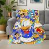 1pc, Donald Duck & Friends Blanket Soft Throw for Room Decor, Perfect Gift, Living Room, Travel, Camping