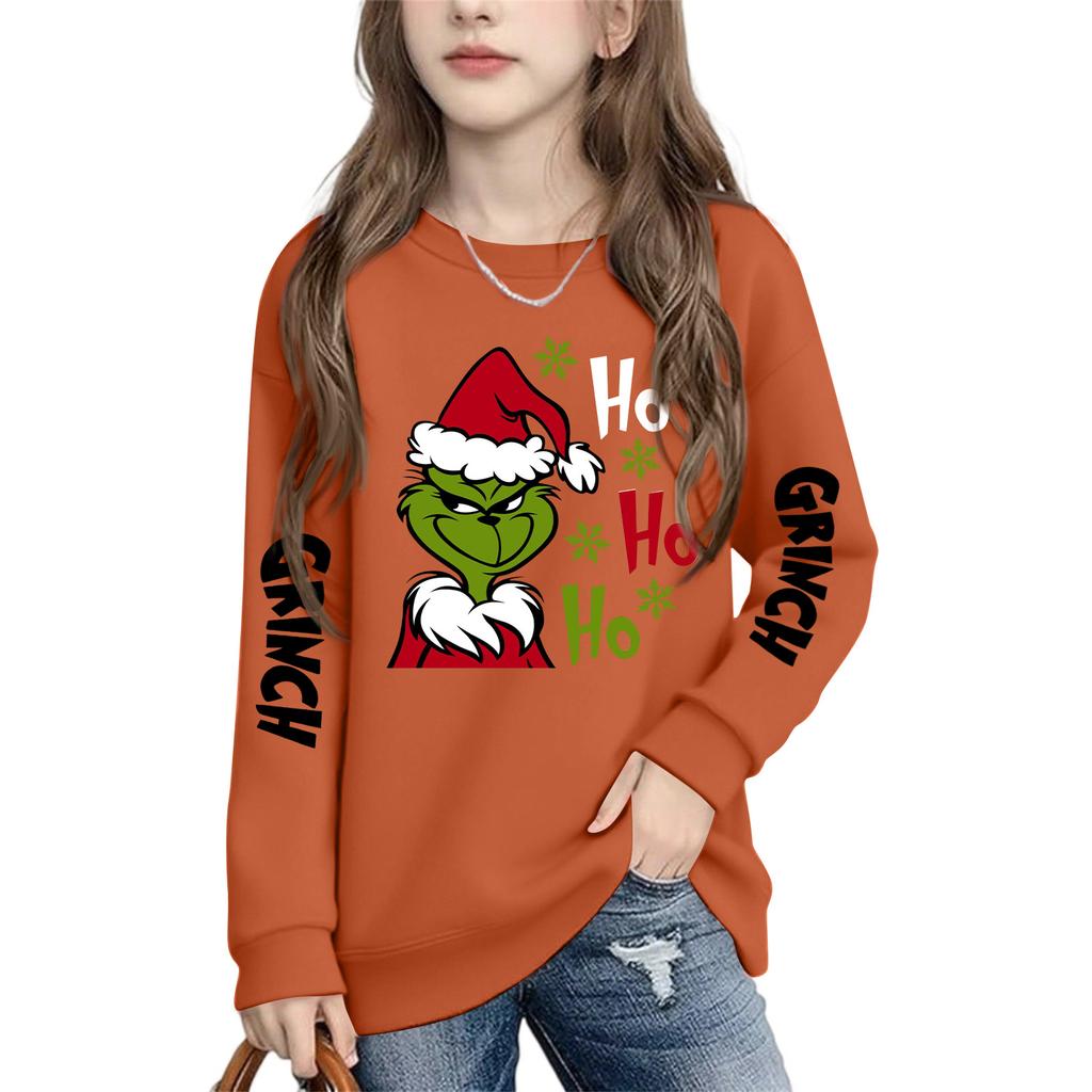 Boys Girls Child Fashion Daily Versatile Casual Crewneck Sweatshirts Daily Long Sleeve Patchwork Top Sweatshirts
