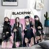 1 шт. Фланелевое одеяло с принтом BLACKPINK, Высокое качество, Для всех сезонов, Декор для дома, Тепло и уют, Идеально для рождественских подарков