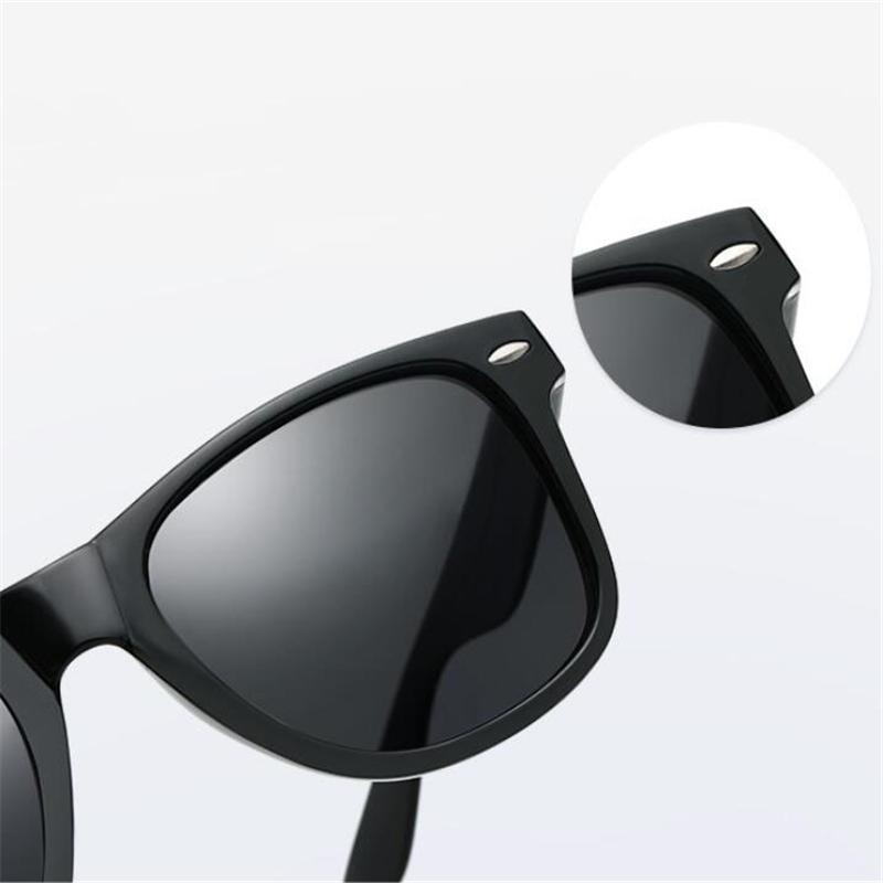 Солнцезащитные очки Vintage Rivets Polarized для мужчин и женщин, солнцезащитные очки с квадратной линзой для водителя, с диоптриями 0 -0,5 -0,75 -1,0 до -6,0