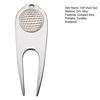 Multi-Functional Golf Divot Tool Golf Club Groove Cleaner Rust-proof Compact Size Portable Zinc Alloy Golf Divot Tool