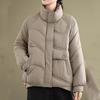 Women Autumn Spring Winter Casual Loose Oversized Cotton Padded Jacket Coat Outerwear
