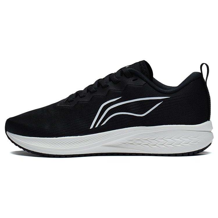 Li Ning Red Hare 6 Удобные износостойкие дышащие низкие тренировочные беговые кроссовки женские черные ARMT016-3