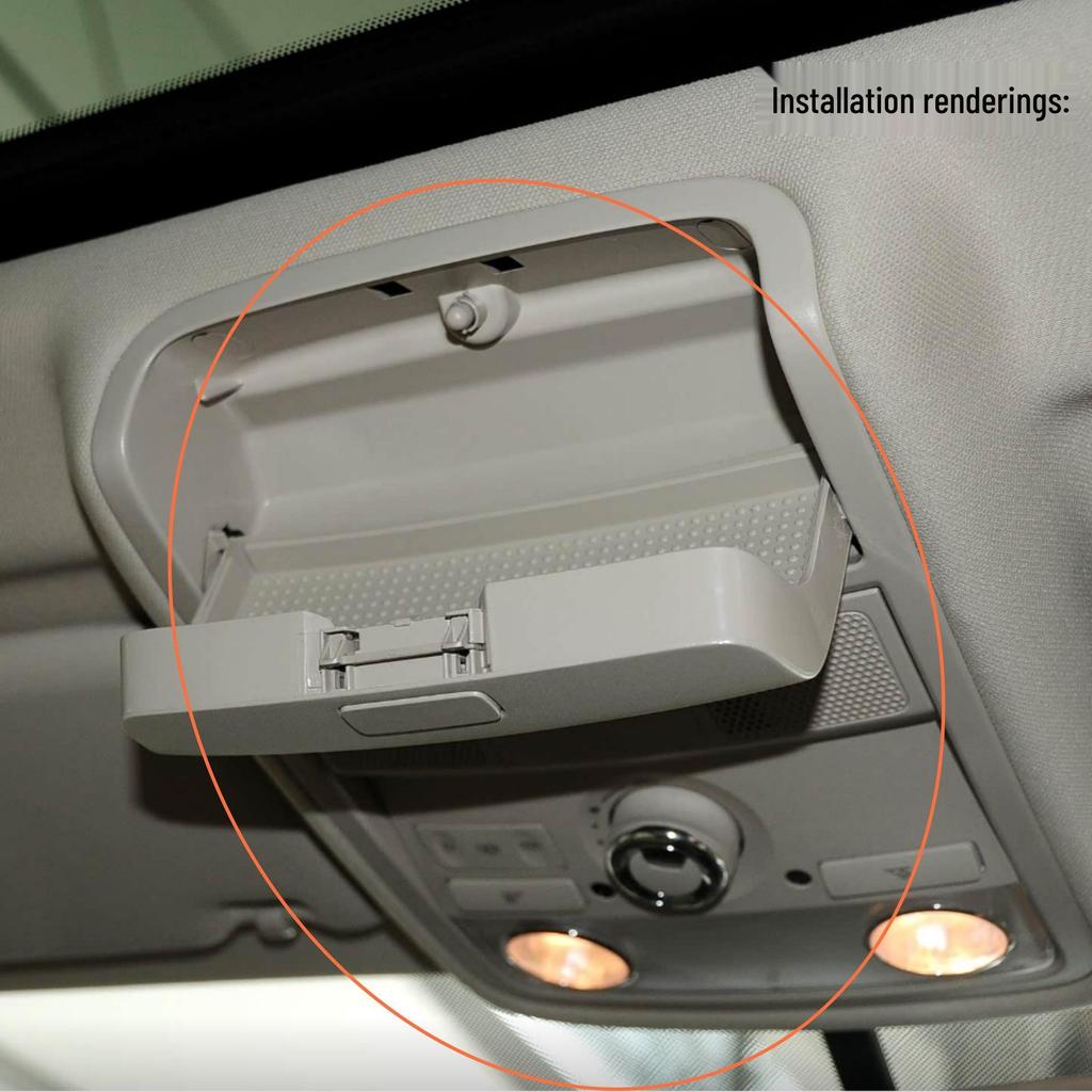 Volkswagen Passat Sagitar Jetta Футляр для хранения солнцезащитных очков на крыше 56D 868 837