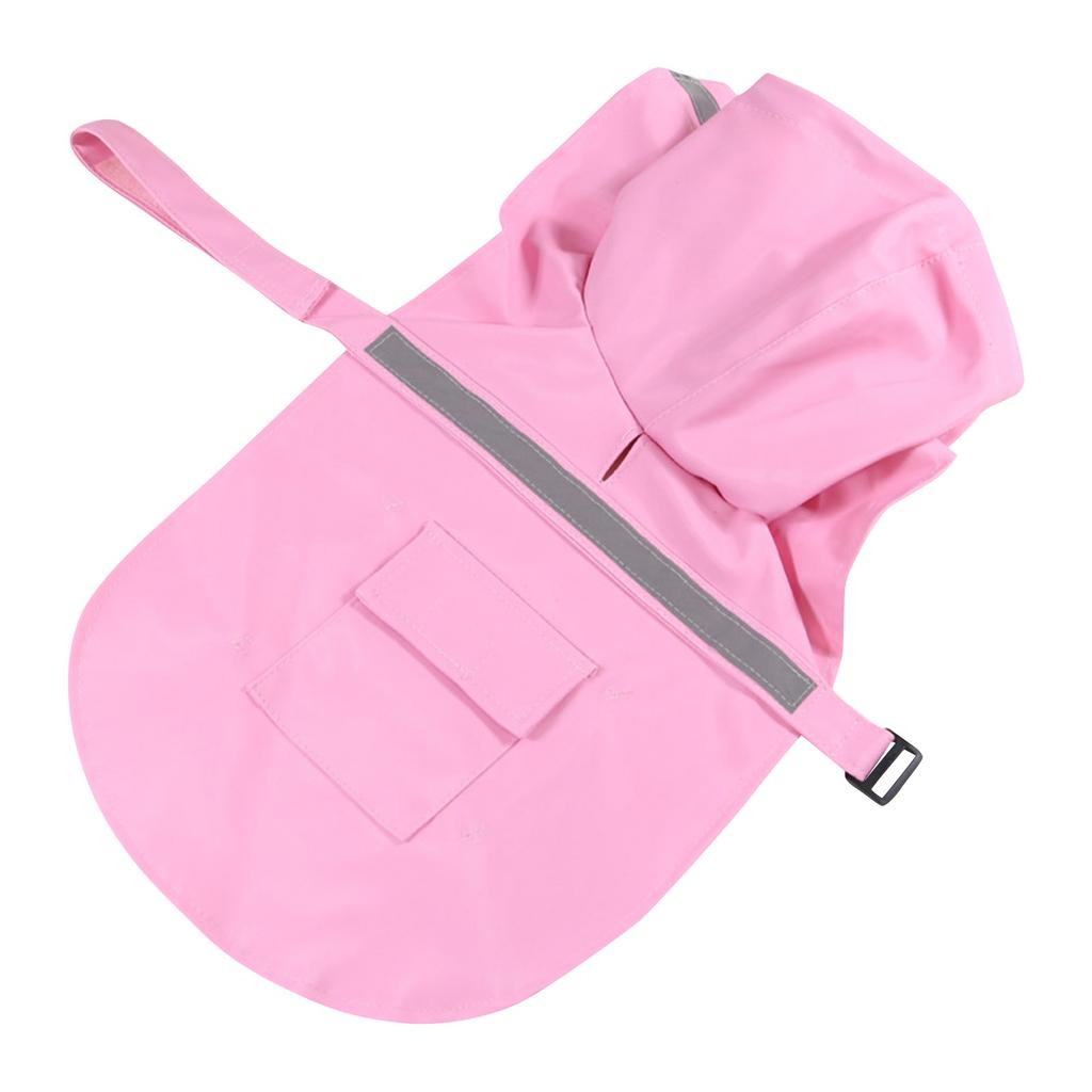 Pet Raincoat Dog Raincoat Labrador Golden Husky-Reflective Waterproof Snowproof Large Dog Clothes