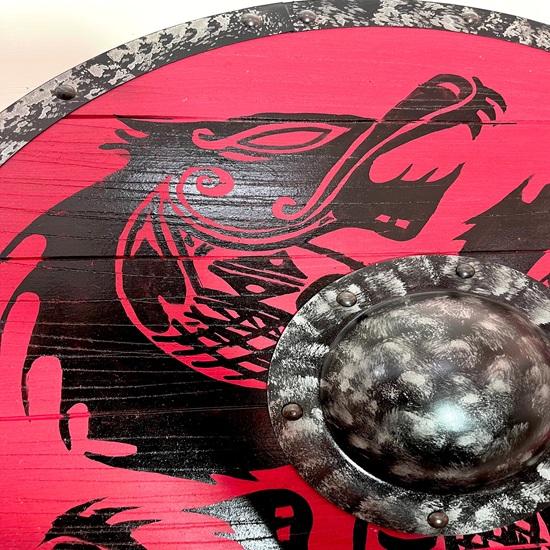 60,96 см Средневековый деревянный щит викинга с драконом, настенный декор, искусство из дерева, декор для дома ручной работы, подарок на День отца для него