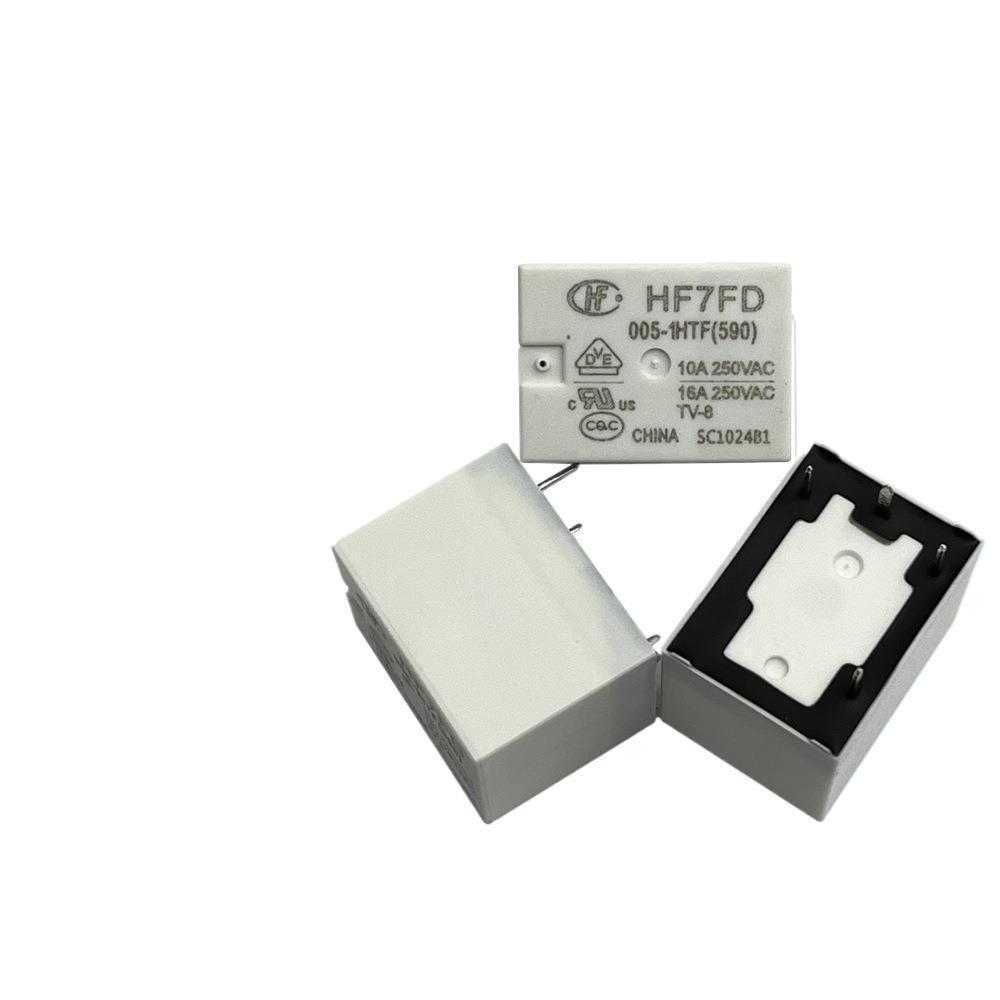 High Power Relay HF7FD-005-1HTF(590), Normally Open, Ultra-Compact, 4-Pin, 16A