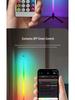 360° RGB Ритмичная напольная лампа с голосовым управлением - Динамичный настольный атмосферный светильник с полным освещением