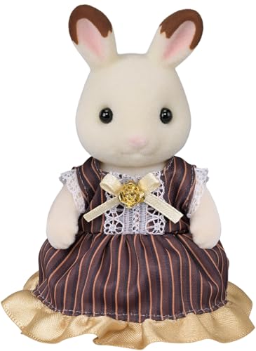 Куклы Sylvanian Families [Юбилейный набор семьи шоколадных кроликов] C-74 Сертифицировано ST, от 3 лет, Игрушечный кукольный домик, Sylvanian Families, Epoch