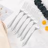 2/3/4/5/6 Pieces Luxury Gold Plated Stainless Steel 304 Dinner Fork Set Table Forks Mirror Polished Dishwasher Safe For Home