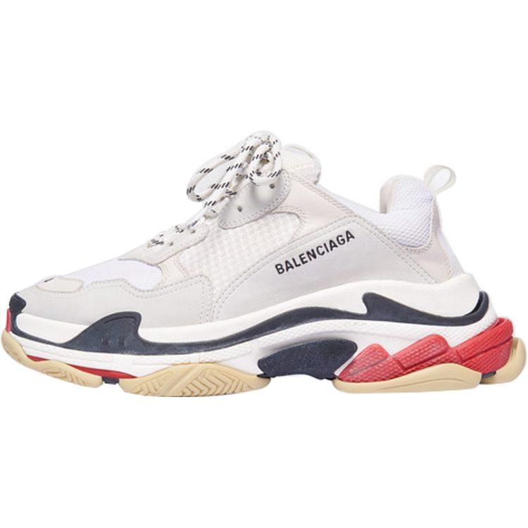 Balenciaga Кроссовки Triple S 'Белый Черный Красный' 533882W09E19000