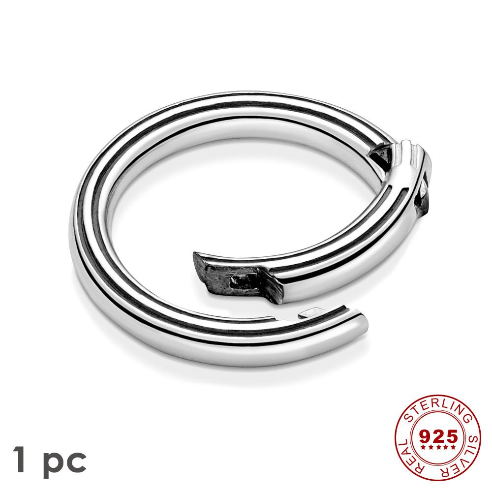 Новый настоящий S925 стерлингового серебра Me Шарм Единорог звезда обруч из бисера подходит оригинальные браслеты Me женские украшения в форме сердца для подарка