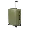 CAPTAIN STAG чемодан для переноски, сумка для переноски, сверхлегкий замок TSA, тип WF, двойные колеса, вращение на 360 градусов, двойная молния, размер L, оливковый цвет, UV-85