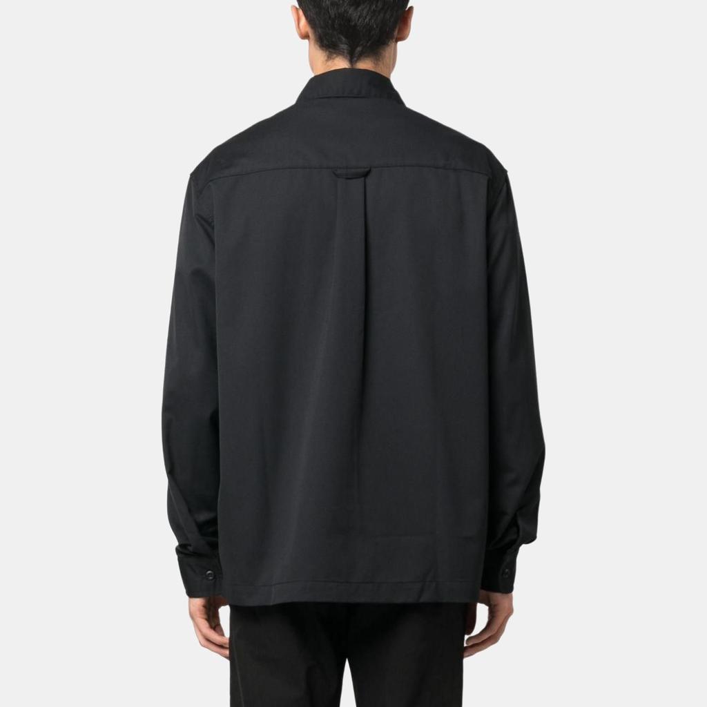 Carhartt WIP Однотонная повседневная куртка на молнии мужская куртки Черный I032839