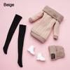1 Set 1/6 Doll Fashion Casual Clothes Shoes Hats Winter Wear Sweaters Pants Handmade Girl Doll Wearing
