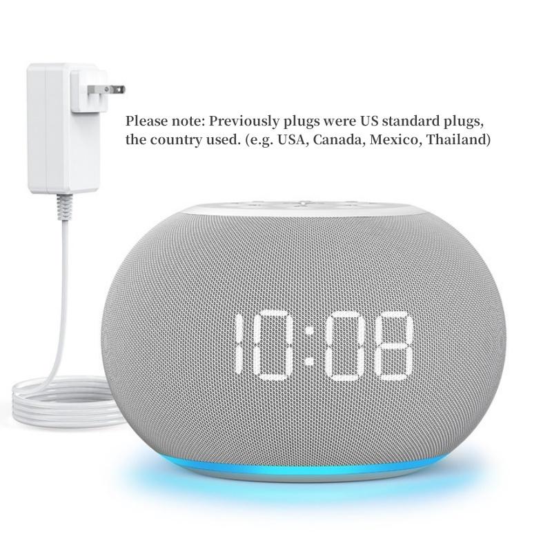 Многофункциональный будильник, автоматическое затемнение звука, 20 успокаивающих звуков, светодиодный цифровой дисплей, таймер сна, точная регулировка громкости