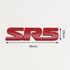 3d Metal Letters Logo SR5 Emblem Car Fender Door Side Badge SR5 Sticker for Toyota Tundra Hilux Tacoma 4runner SR5 Acessories RA1
