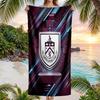 Пляжное полотенце Burnley Football Мягкое из микрофибры Летнее полотенце Быстросохнущее Впитывающее полотенце для пляжа Бассейна Путешествий