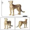 Набор фигурок диких животных: Ягуар, Гепард, Африканский Леопард для Детей